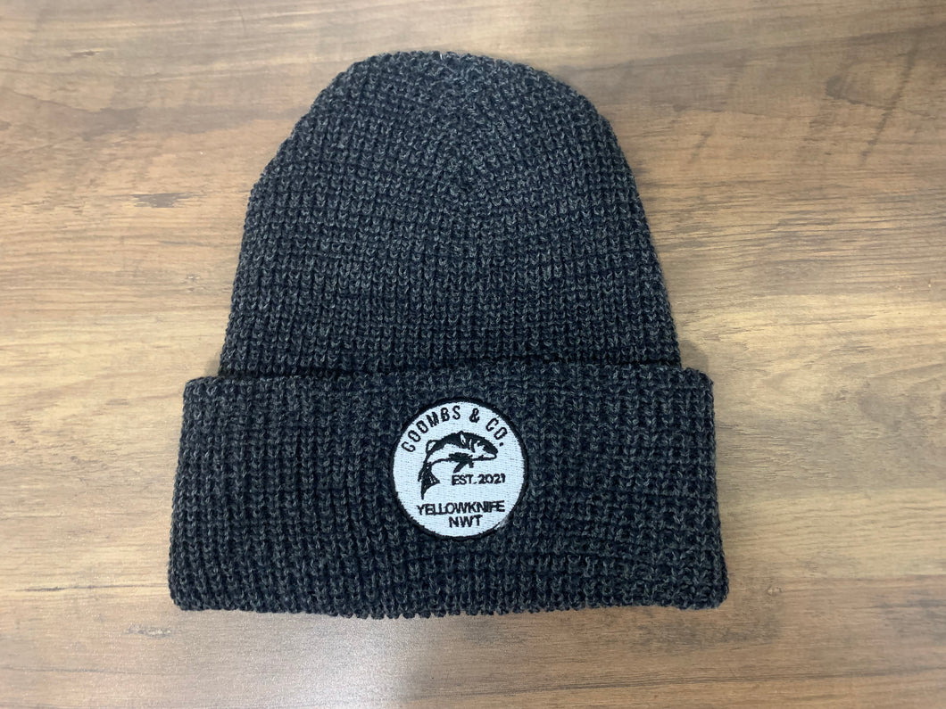 Coombs & Co Navy Knit Logo Toque