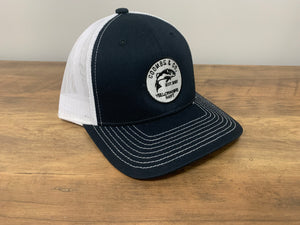 Coombs & Co. Logo Black and White Trucker Hat